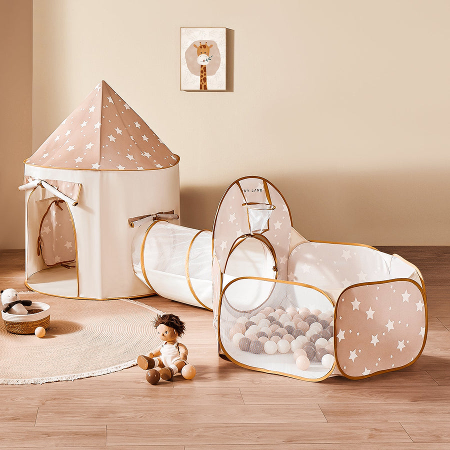 Tiny Land Adventure 3-in-1 Play Tunnel & Ocean Ball Set