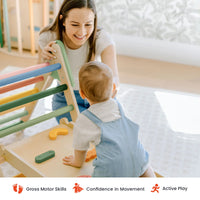 Tiny Land 7-in-1 Morandi Pikler Triangle Set