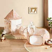 Tiny Land Compact Adventure 3-in-1 Play Tunnel With no Balls