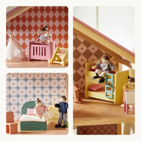 Tiny Land Sweetwood Pegasus Dollhouse & Wooden Dollhouse Dolls