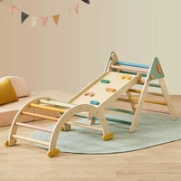 Tiny Land 7-in-1 Morandi Pikler Triangle Set
