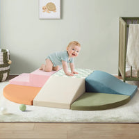 Tiny Land PlayNest Climbing Blocks - Morandi