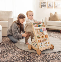 Complete Development Playset — Baby Walker + Activity Cube