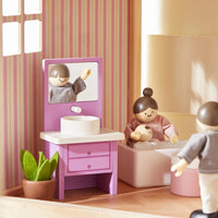 Tiny Land Sweetwood Unicorn Dollhouse & Wooden Dollhouse Dolls