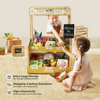 Tiny Land Kid's Grocery Store Playset
