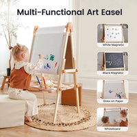 Tiny Land Caramel Magnitales Easel & Paper Roll Set