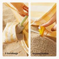 Tiny Land One-Stop Beach Toy & Tent Set