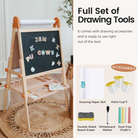 Tiny Land Caramel Magnitales Easel & Paper Roll Set