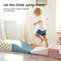 Tiny Land PlayNest Climbing Blocks - Morandi
