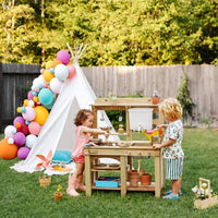 Tiny Land Outdoor Mud Kitchen & Sand Play Set
