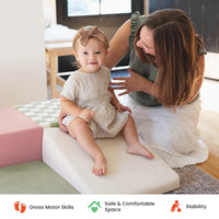 Tiny Land PlayNest Climbing Blocks - Morandi