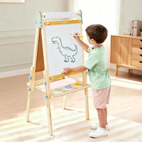 Tiny Land 3-in-1 Art Easel for Kids & Paper Roll Set