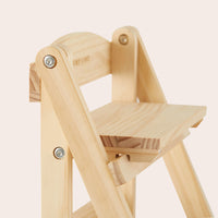 Tiny Land Play Kitchen Accessories – Play Kitchen Food Storage: Versatile Wooden Rack for Play Food