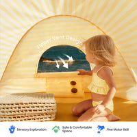 Tiny Land One-Stop Beach Toy & Tent Set