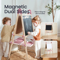 Tiny Land Pink Magnitales Easel & Paper Roll Set