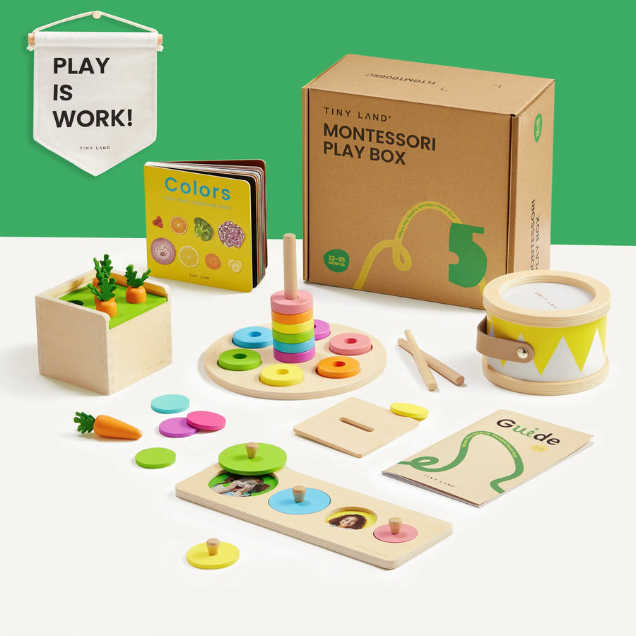 Tiny Land Montessori Toys for Toddlers (13–15 Months)