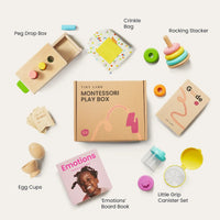 Tiny Land Montessori Toys for Infants (10–12 Months)