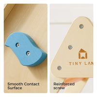 Tiny Land 7-in-1 Rainbow Climbing Set with Play Pad