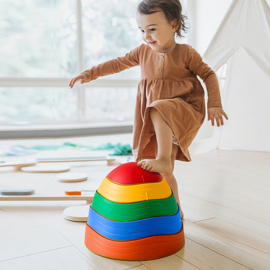 Tiny Land Stepping Stones - Rainbow Color