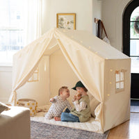 Tiny Land Kids Tent – Large Cozy Tent with Star Lights