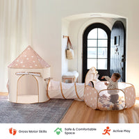 Tiny Land Compact Adventure 3-in-1 Play Tunnel With no Balls
