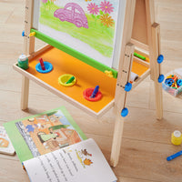 Tiny Land 3-in-1 Art Easel & Paper Roll Set