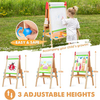 Tiny Land 3-in-1 Art Easel & Paper Roll Set