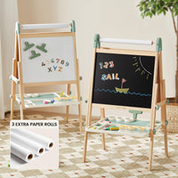 Tiny Land Pink Magnitales Easel & Paper Roll Set