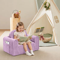 Tiny Land Ultimate Reading Retreat: Premium Teepee & Corduroy Lounger