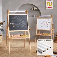 Tiny Land Caramel Magnitales Easel & Paper Roll Set