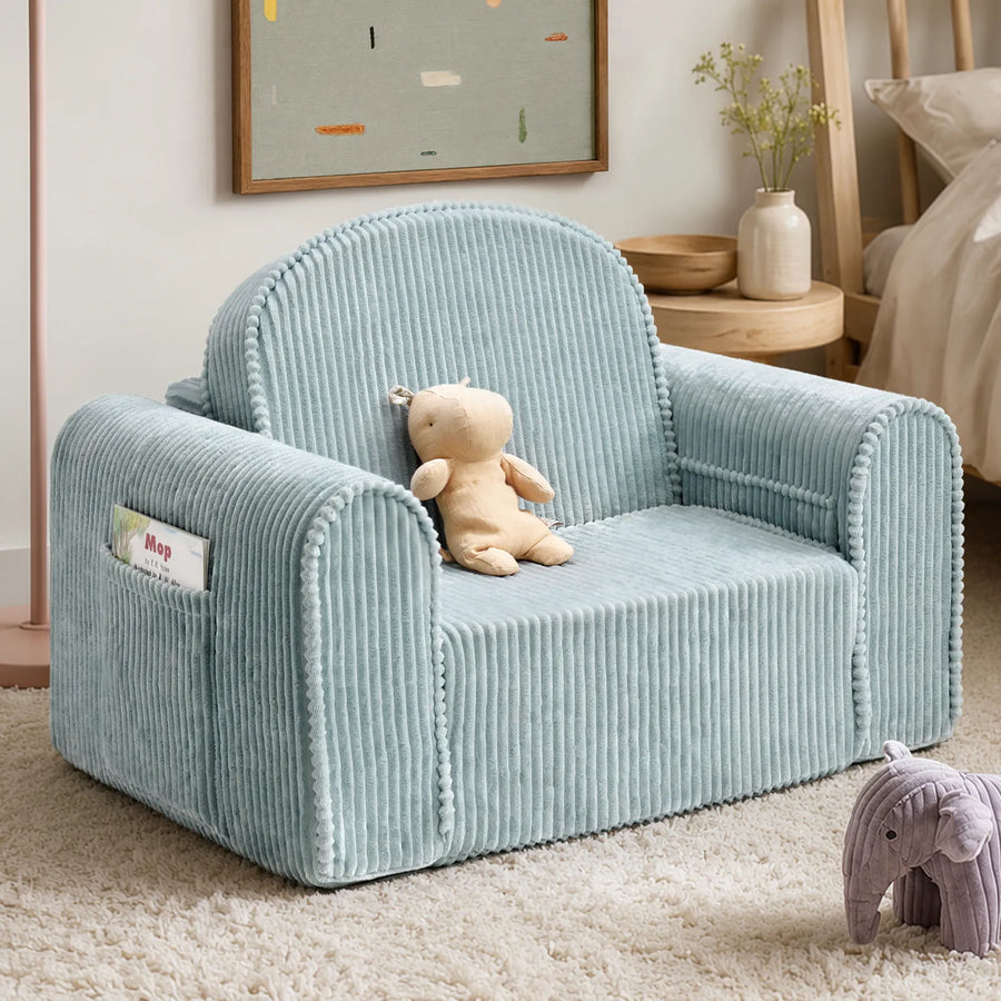 Tiny Land GentleSnug Corduroy Kid Chair